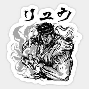 Ansatsuken Warrior Sticker